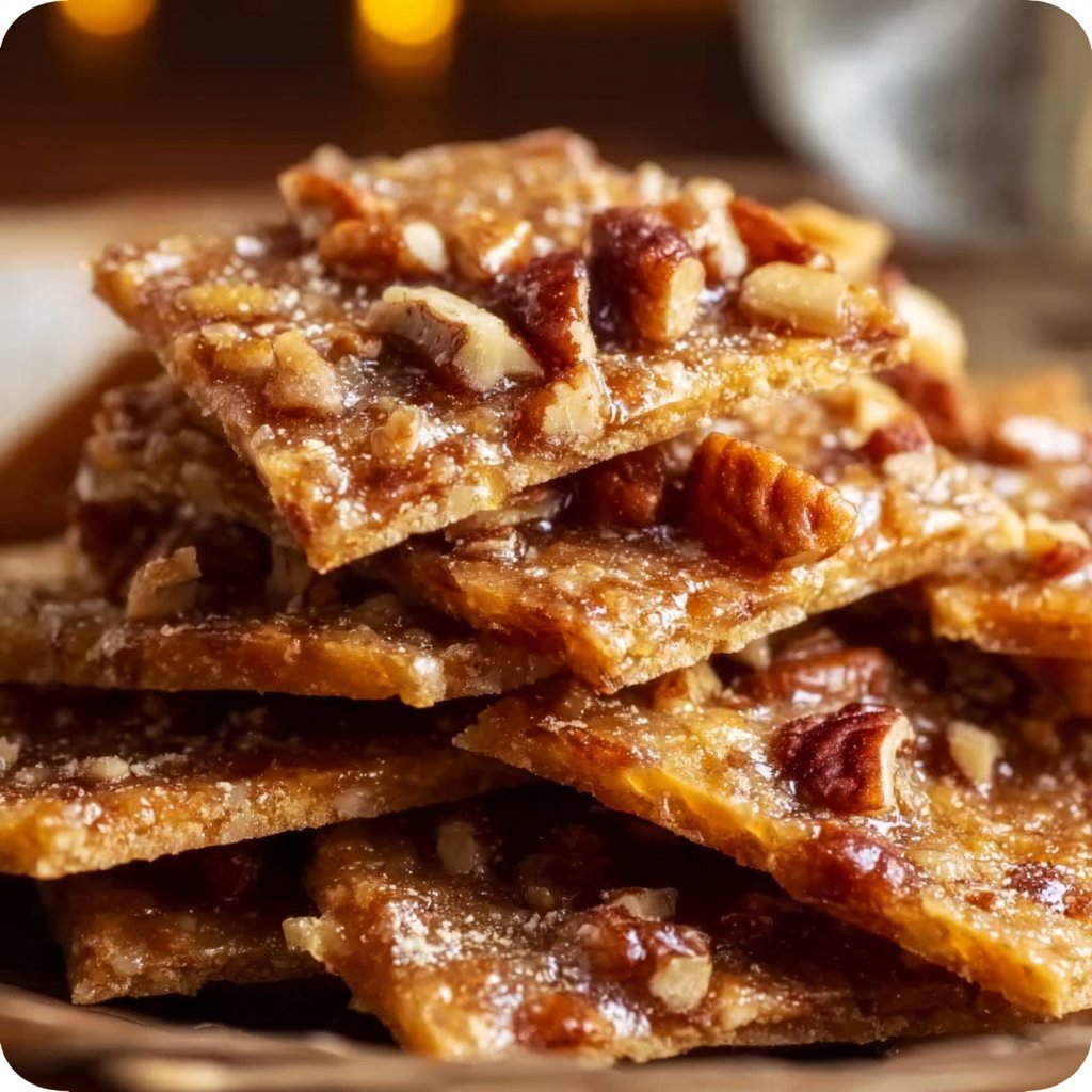 Pecan Toffee Club Crackers