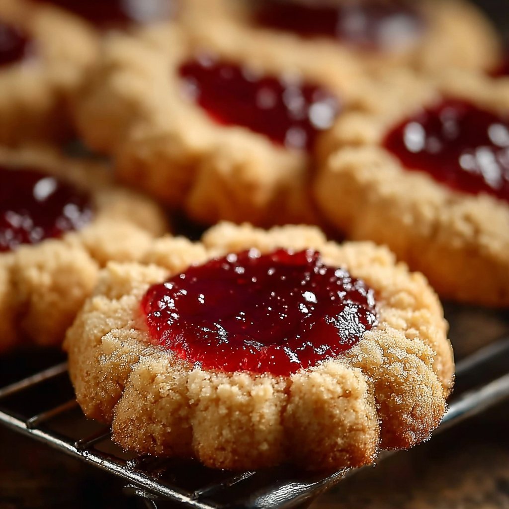 The Best Jelly Thumbprint Cookies