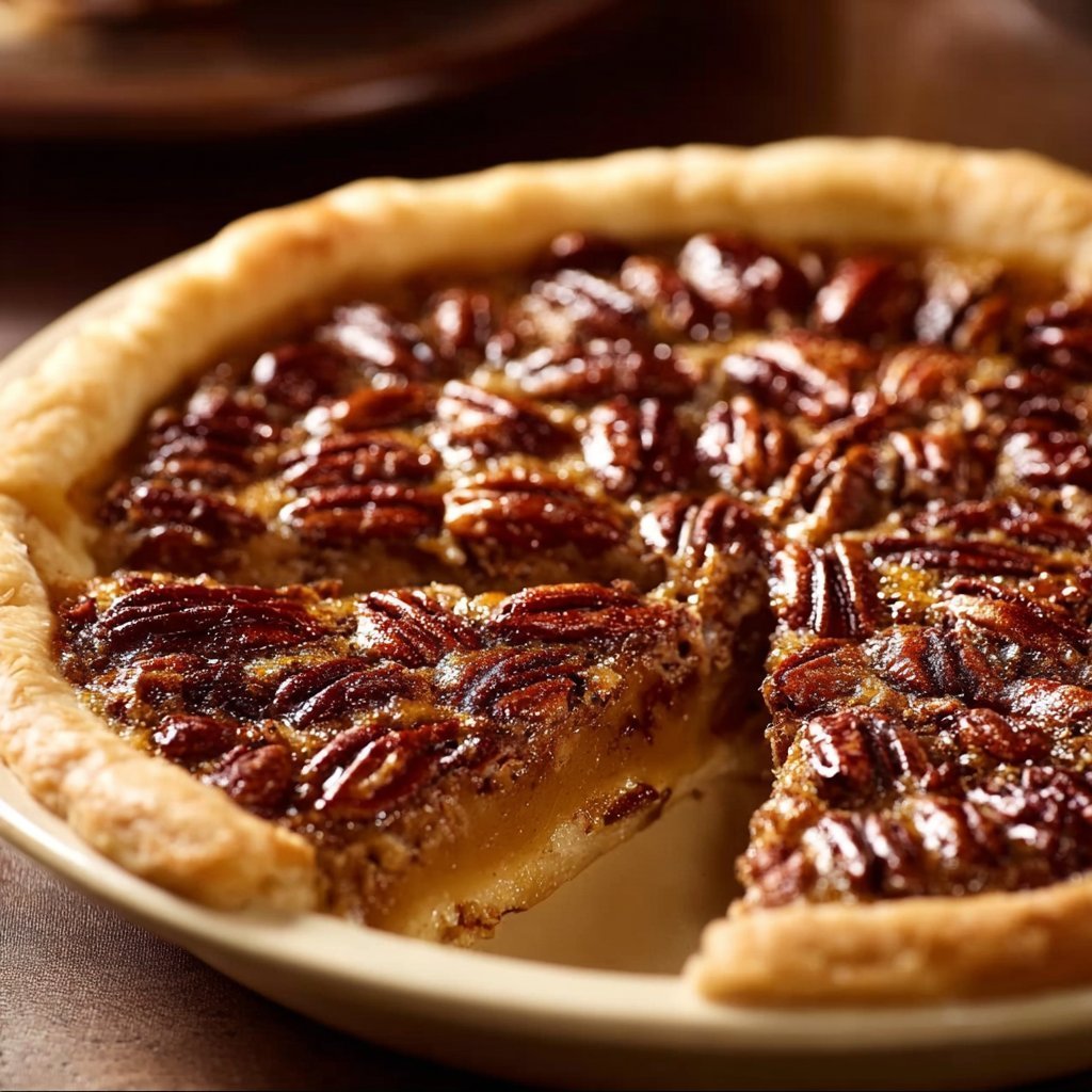 Condensed Milk Pecan Pie