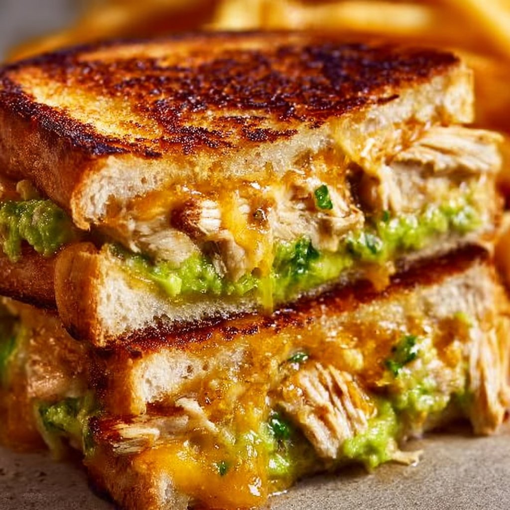 Chicken Avocado Melt Sandwich