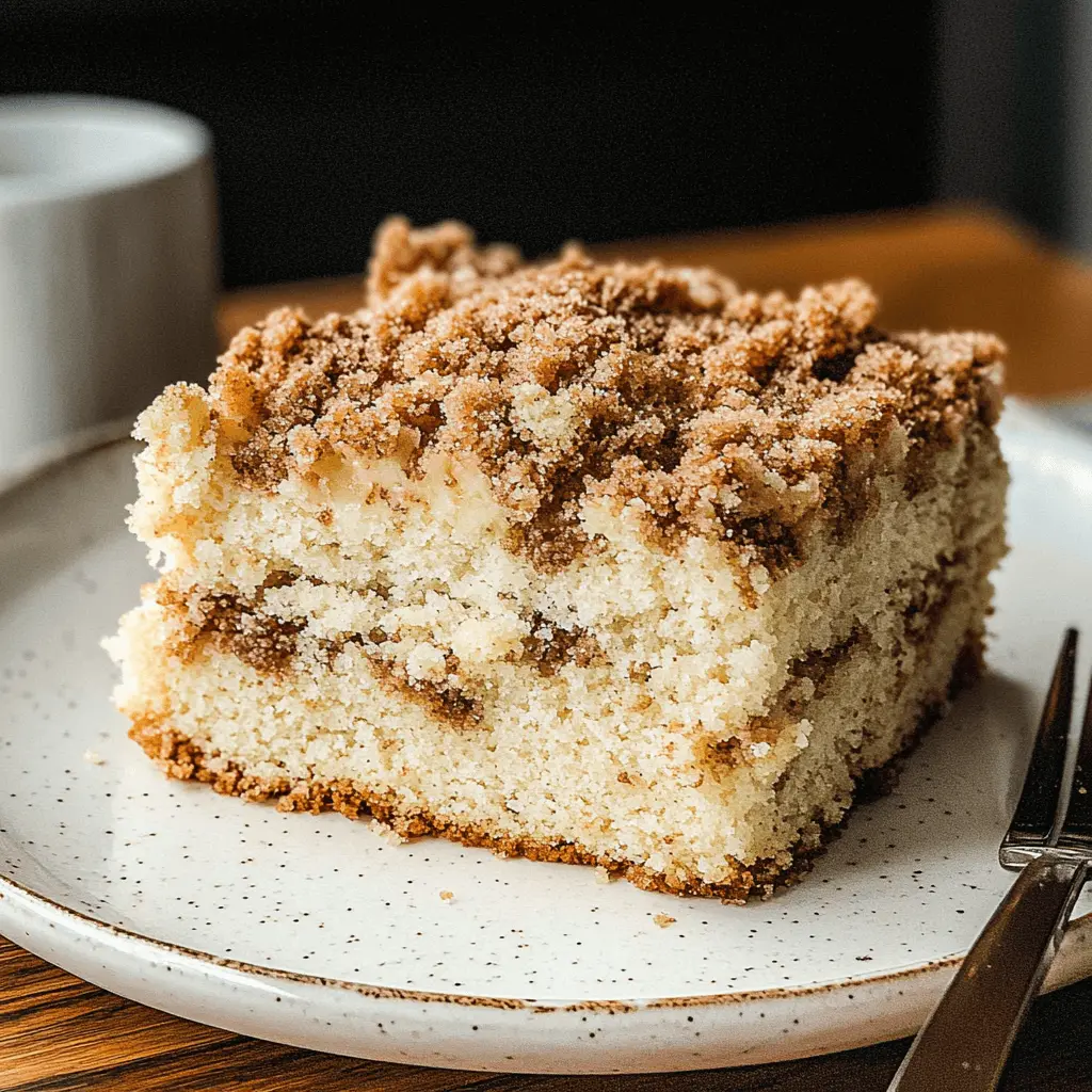 sourdough coffee cake
