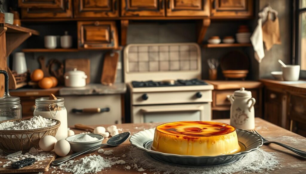 Histoire du flan aux œufs traditionnels