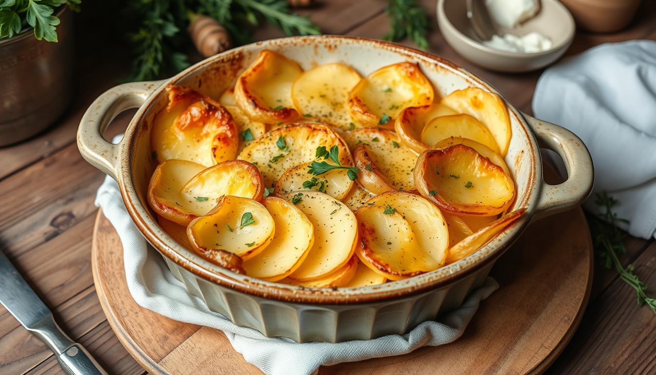 Recette gratin dauphinois facile avec crème fraîche