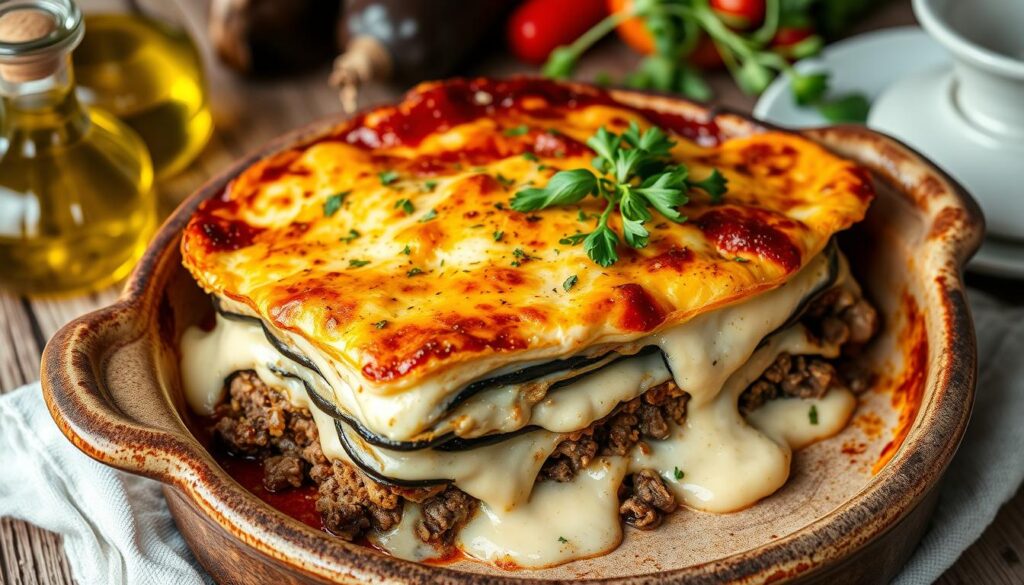 Recette moussaka traditionnelle grecque