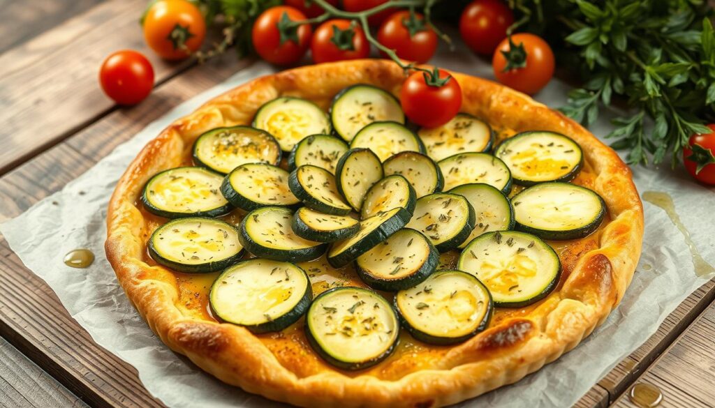 Recette tarte courgette