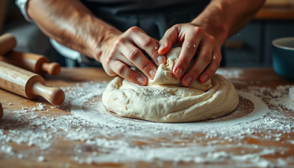 Technique de pétrissage pâtisserie française