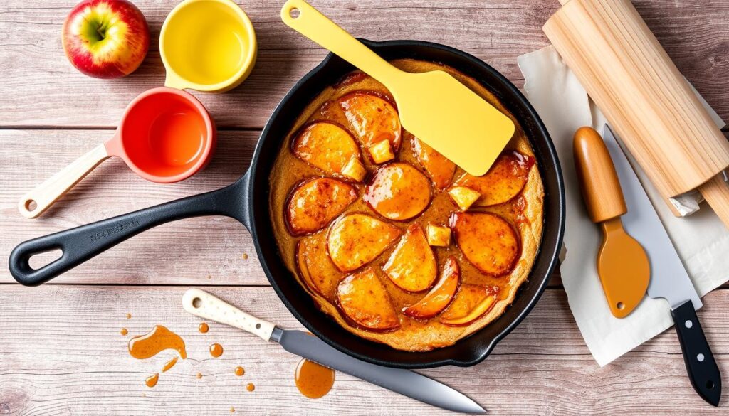 Ustensiles de pâtisserie pour Tarte Tatin